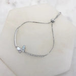Load image into Gallery viewer, Chrysalini CZ Butterfly Bracelet-DB1632