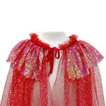 Load image into Gallery viewer, Pink Poppy Twinkling Christmas Sequin Cape
