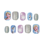 Load image into Gallery viewer, Pink Poppy Press on Nails- Disney Frozen
