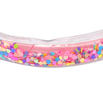 Load image into Gallery viewer, Pink Poppy Rainbow Hearts Glitter Headband