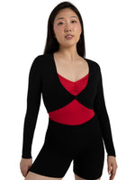Load image into Gallery viewer, Capezio Harmonie Cropped Pinch Sweater