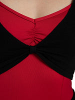 Load image into Gallery viewer, Capezio Harmonie Cropped Pinch Sweater