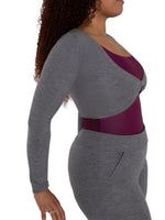 Load image into Gallery viewer, Capezio Harmonie Cropped Pinch Sweater