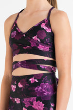 Load image into Gallery viewer, Every Turn Ballet Wrap Crop Top