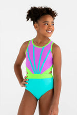 Load image into Gallery viewer, Sylvia P Neon Daphne Leotard