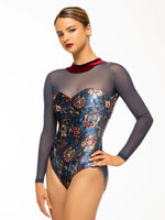 Load image into Gallery viewer, Eleve Ivy Leotard- Velvet