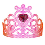 Load image into Gallery viewer, Pink Poppy Fairy Butterfly Jewel Heart Crown