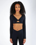 Load image into Gallery viewer, Avery Long-Sleeve Crop