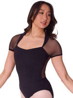 Load image into Gallery viewer, Capezio Corset Short Sleeve Leotard