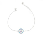 Load image into Gallery viewer, Chrysalini Mati Sterling Silver Charm Bracelet- DBST20