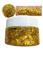 Load image into Gallery viewer, Braid In Style Glitter Gel - Gold