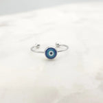 Load image into Gallery viewer, Chrysalini Mati Eye Ring- DBR0020W
