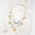 Load image into Gallery viewer, Chrysalini Tree of Life Double Necklace-EN3420
