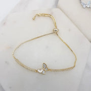 Chrysalini CZ Butterfly Bracelet-DB1632