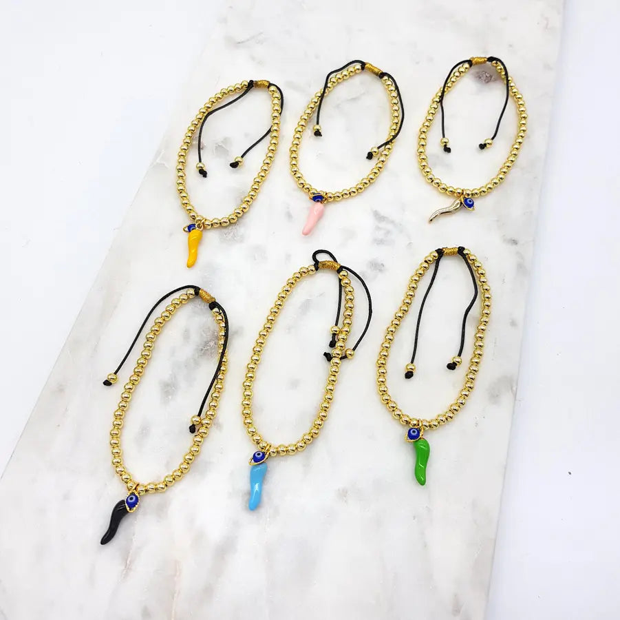 Chrysalini Cornicello Bracelet-LB2060