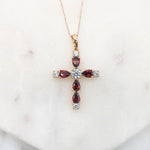 Load image into Gallery viewer, Chrysalini Crystal Cross-EN3140
