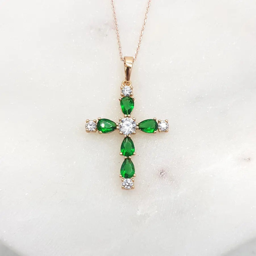Chrysalini Crystal Cross-EN3140
