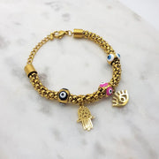 Chrysalini Mati Charm Bracelet-DB3415