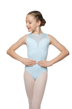 Load image into Gallery viewer, Ainsliewear Daphne Leotard-Ice Blue Kids
