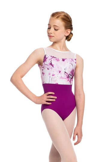 Ainsliewear Camille Leotard- Vivid Floral Kids
