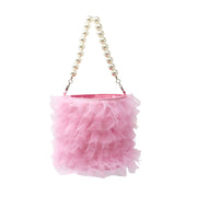 Pink Poppy Ballerina Ruffle Hand Bag