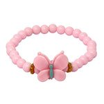 Load image into Gallery viewer, Pink Poppy Butterfly 3 pack Bracelet Set
