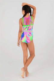 Sylvia P Bright Vision Leotard