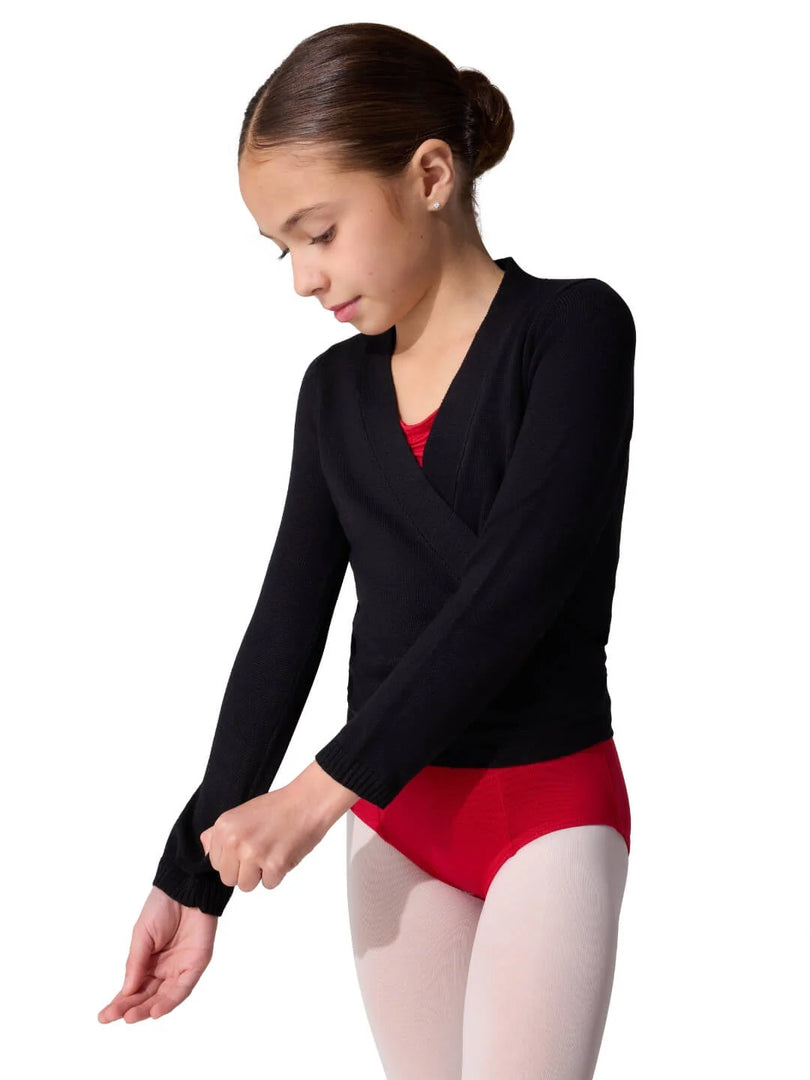 Capezio Wrap Sweater- Kids