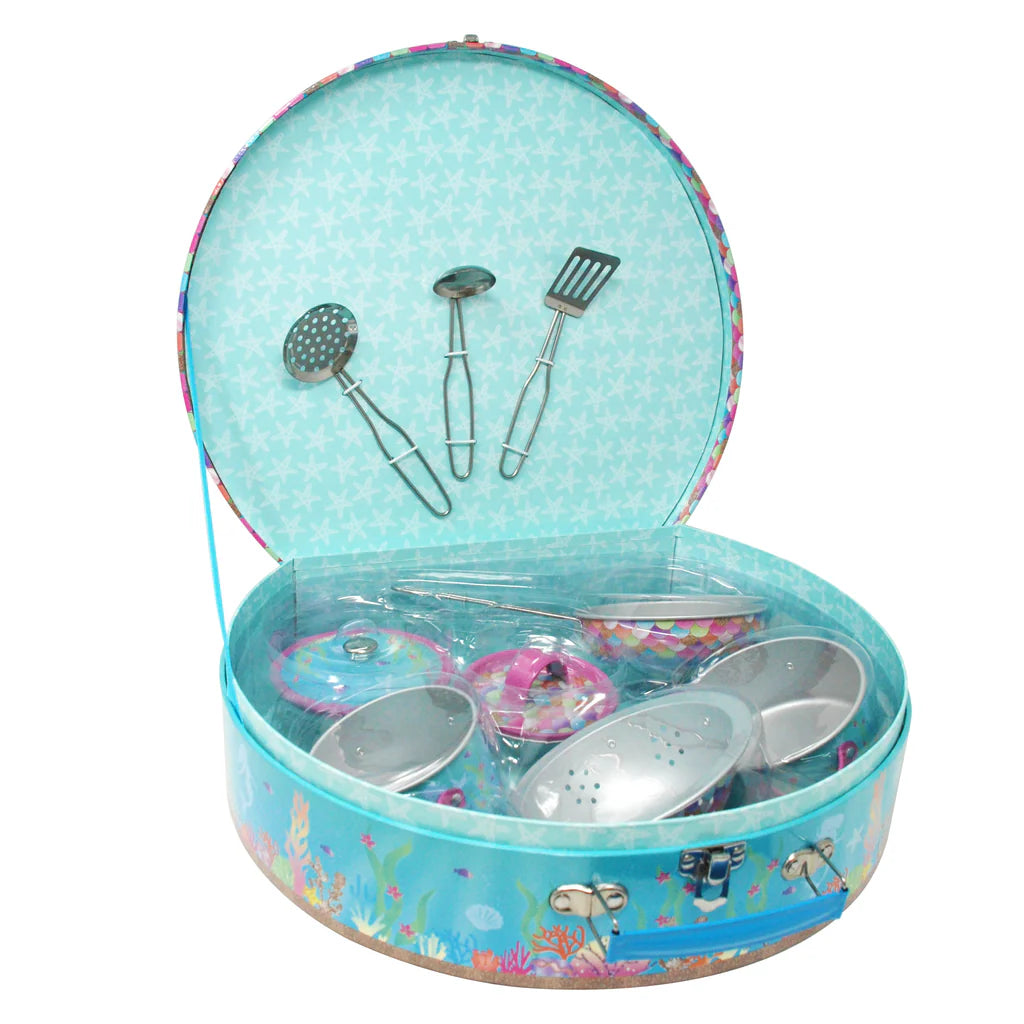 Pink Poppy Mermaid Cooking Set
