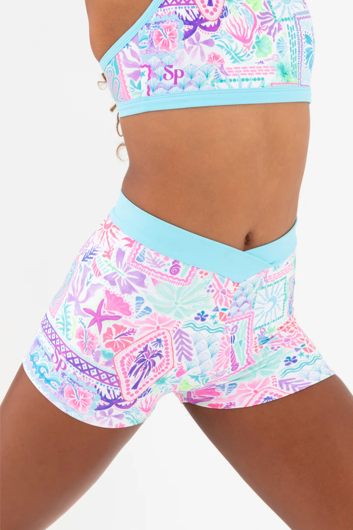 Sylvia P Caliana Seashells Short- Paradiso Collection