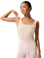 Load image into Gallery viewer, Capezio Cristobal Leotard- Crystal Cream