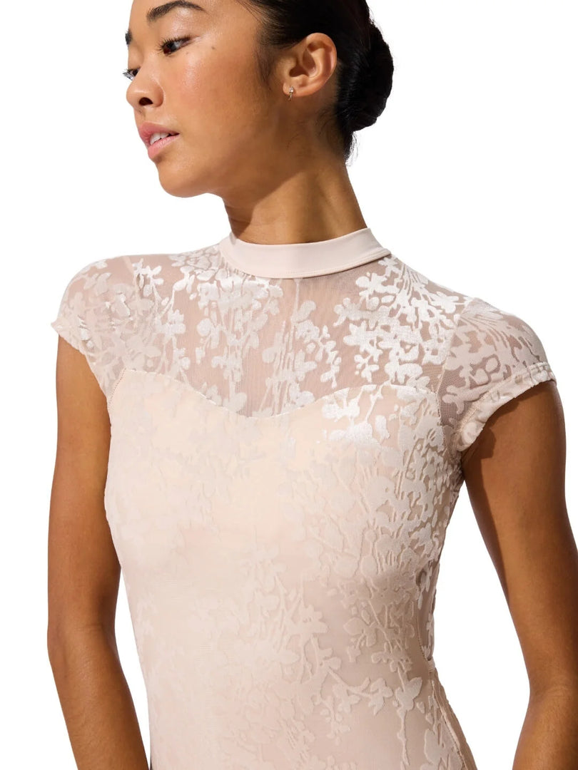 Capezio Rudi Leotard- Crystal Cream