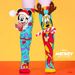 Load image into Gallery viewer, Mad Mia Mickey and Pluto Christmas Socks
