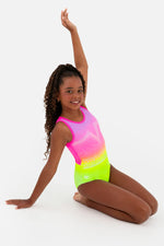 Load image into Gallery viewer, Sylvia P Club Tropicanna Leotard- Paradiso Collection