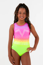 Load image into Gallery viewer, Sylvia P Club Tropicanna Leotard- Paradiso Collection