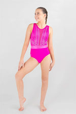 Load image into Gallery viewer, Sylvia P crazy 4 You Leotard
