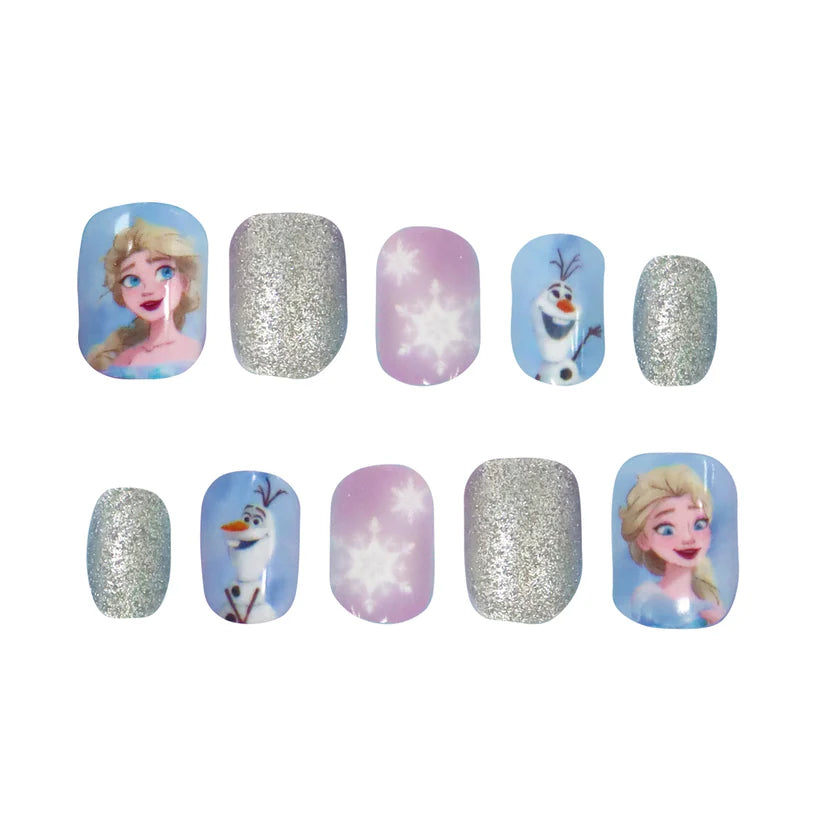 Pink Poppy Press on Nails- Disney Frozen
