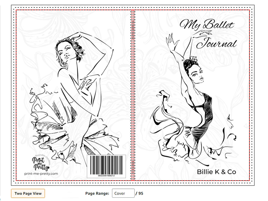 Billie K My Ballet Journal-Lilly