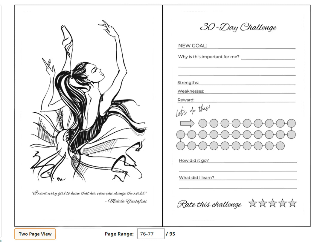 Billie K My Ballet Journal-Lilly