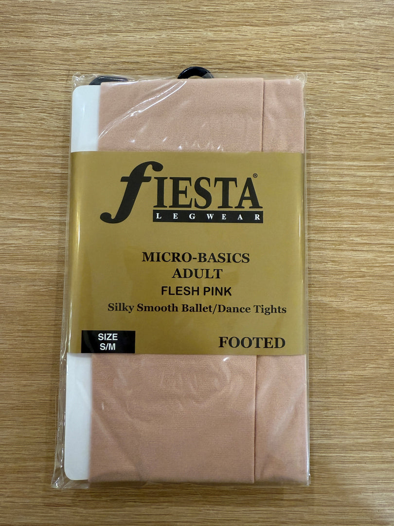 Fiesta Micro Basics Footed Stocking- Adults