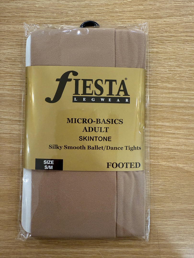 Fiesta Micro Basics Footed Stocking- Adults