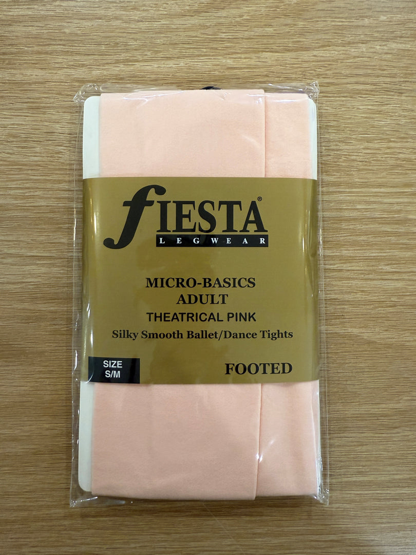 Fiesta Micro Basics Footed Stocking- Adults