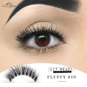 MODELROCK False Lashes Fluffy #10