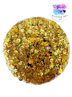 Load image into Gallery viewer, Braid In Style Glitter Gel - Gold
