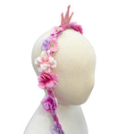 Load image into Gallery viewer, Pink Poppy Princess Braided Headband
