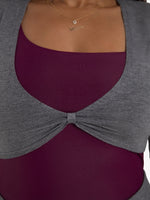 Load image into Gallery viewer, Capezio Harmonie Cropped Pinch Sweater
