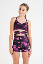 Load image into Gallery viewer, Every Turn Ballet Wrap Crop Top
