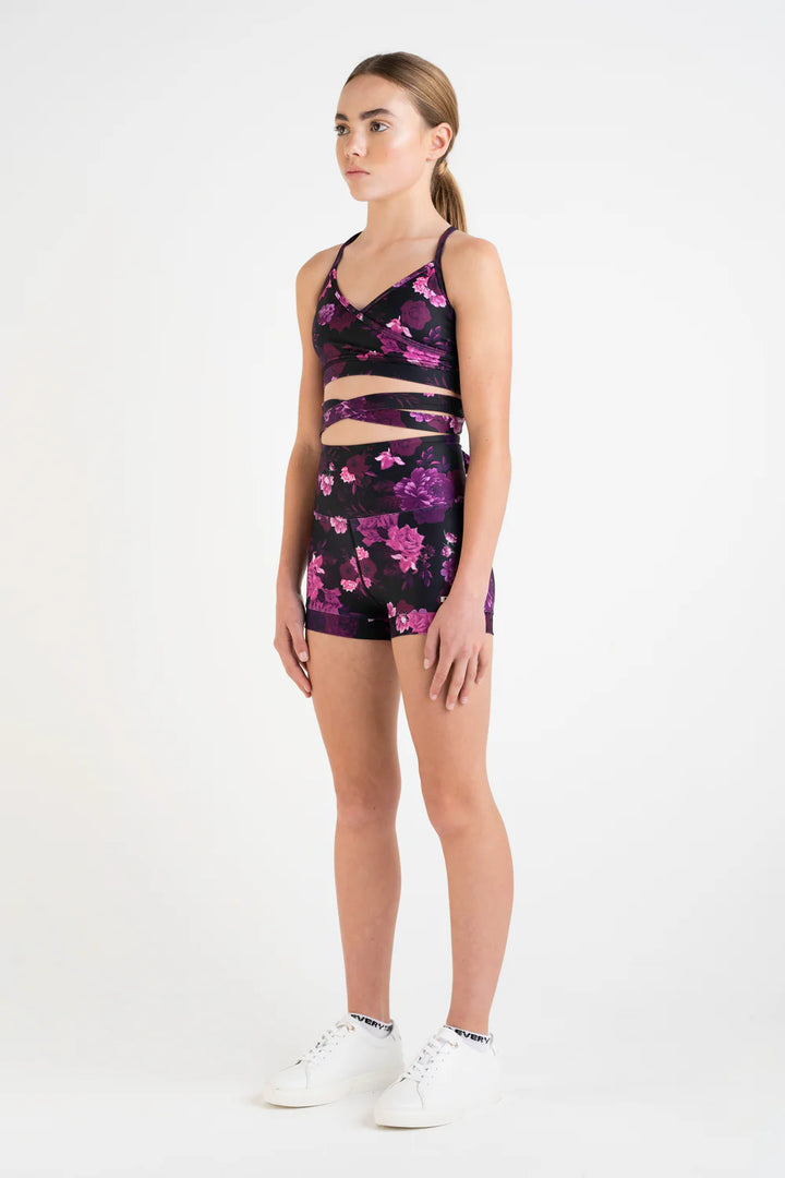 Every Turn Ballet Wrap Crop Top