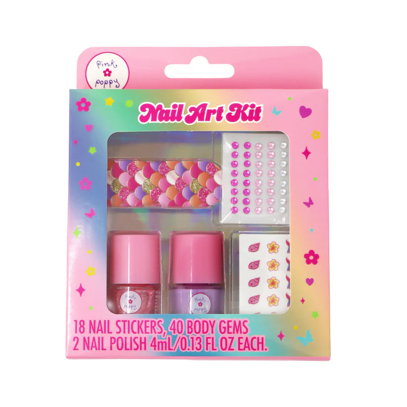 Pink Poppy Mermazing Nail Art Kit