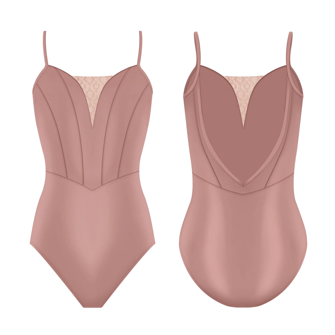 Danse De Paris Antoinette Leotard-Blush